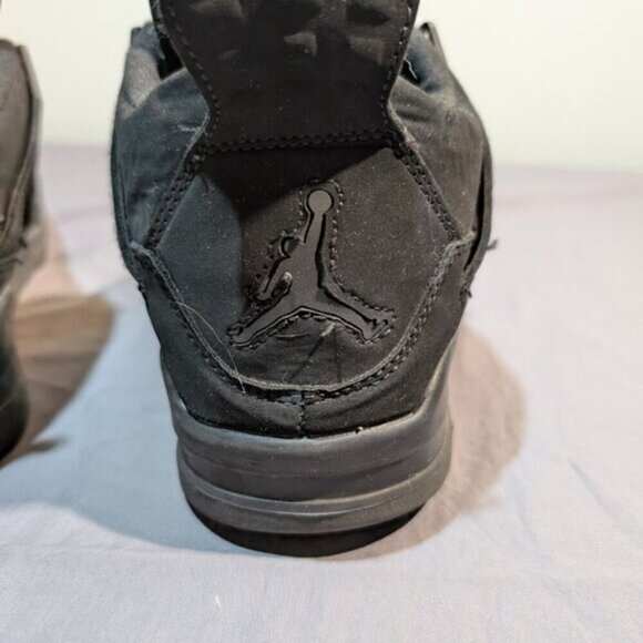 Nike Air Jordan 4 Retro Black Cat 2020 CU1110-010 Men Size 10 - Picture 7 of 13